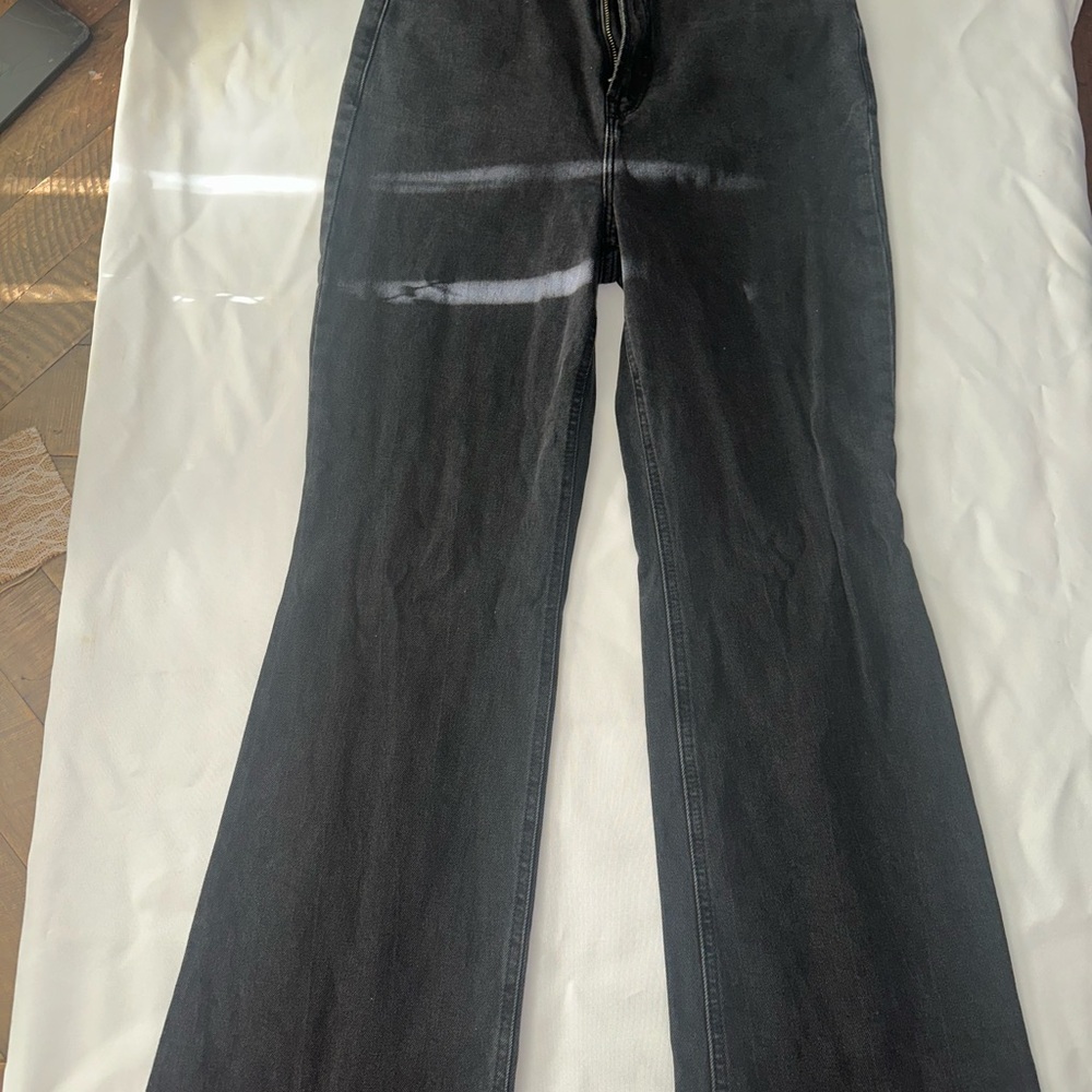 Old Navy Women's Black Flare Jeans